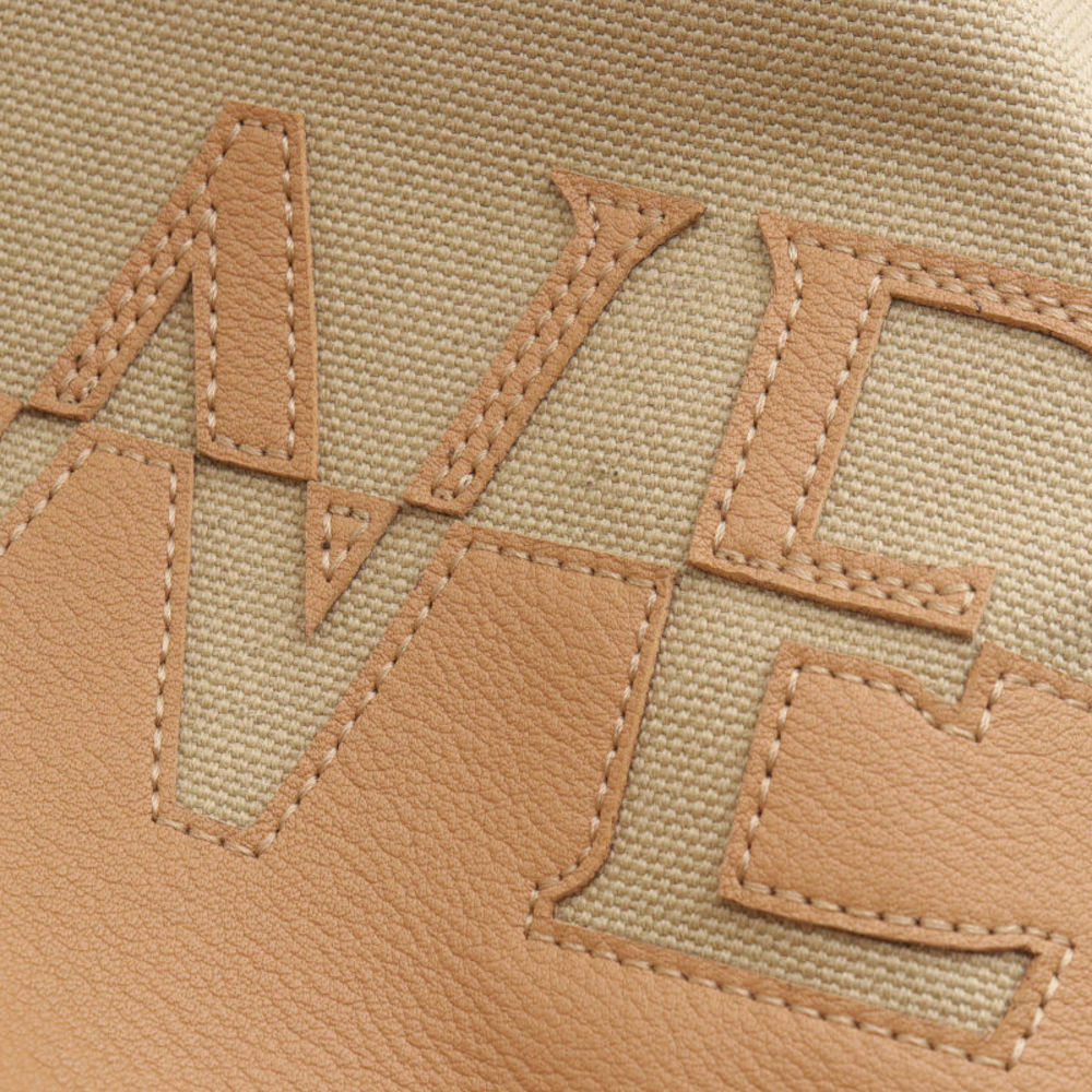 Loewe Backpack Canvas Calf Patchwork Rucksack Bro… - image 6